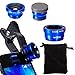 XCSOURCE Blue 4in1 Fisheye lens + Wide Angle lens + Macro lens + 6x HD Super Macro Lens + Clip for Samsung Note 2 N7100 / Note3 N9005 N9000 / Galaxy S2 I9100 SII / S3 I9300/ S4 I9500 / S5 V I9600 / iPhone 4 4S 5 5S 6 6 plus / LG HTC DC578
