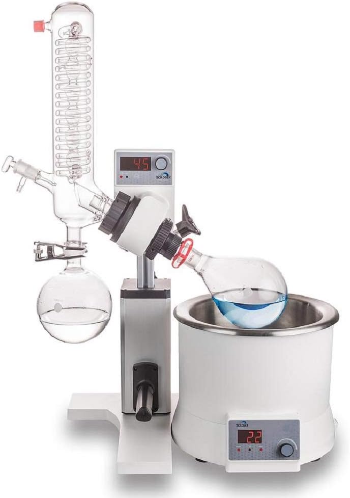 Scilogex RE100-S Vertical Coiled Condensor Digital Display Rotary Evaporator
