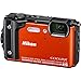 Nikon Coolpix W300 4K Wi-Fi Shock & Waterproof Digital Camera (Orange) + 64GB Card + Battery & Charger + Diving LED Video Light + Buoy + Cases + Tripod Kit