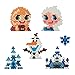 Aquabeads Disney Frozen Playset - Create Bead Art of their Favorite Frozen Characters - 900 Beads