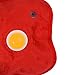 Hand Warmer - WITERY Portable Rechargeable Electric Heat/Hot Water Bag with Soft Velvet Cover - Ideal For Warm Your Hands/Pain Relief/Muscle Relaxation & Comfort Use and As Pillow Red