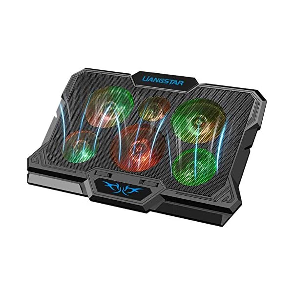 Laptop-Cooling-Pad-Laptop-Cooler-with-6-Quiet-Led-Fans-for-156-17-Inch-Laptop-Cooling-Fan-StandSwitch-Control-Fan-Speed-Function LIANGSTAR Laptop Cooling Pad, Laptop Cooler with 6 Quiet Led Fans for 15.6-17 Inch Laptop Cooling Fan Stand,Switch…