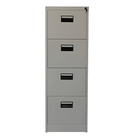 Woodness Tiffany Filing Cabinet With 4 Shelves Matte Finish