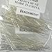 240 Head Pins .020dia X 2 Inch Silver Plating Over Brass Thin 24 Gauge Wire Beadsmith Headpins