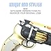 Steampunk Cool Kids Toys Guns for Boys,Girls Revolver Pistol with Lights Sounds