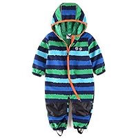 umkaumka Boy Snowsuit Waterproof Pram Bunting Fleece Lining Winter 4T