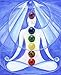 JOVIVI Hollow Yoga OM Locket Pendant With Natural 7 Chakras 16mm Ball Stones Reiki Healing Energy Beads 28