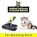 Dog Grooming Brush, Self Cleaning Slicker Brushes Best Pet Grooming Tools for Cats Dogs with Short Hair/Long Hair (black)