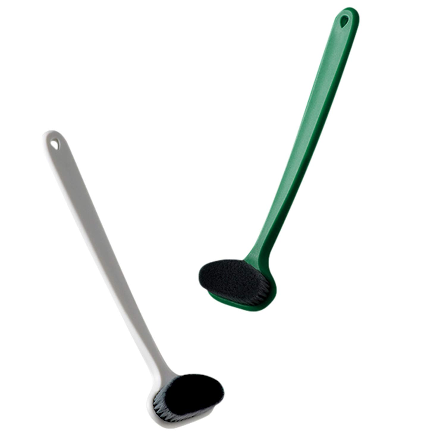 Dry Skin Body Brush- Body Scrub Bath Brush- Remove Dead Skin And Toxins, Cellulite Treatment, Improves Lymphatic Functions, Exfoliates, Stimulates Blood Circulation (Grey)