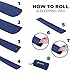 RikkiTikki Lightweight Inflatable Sleeping Pad – Best Air Mat for Backpacking, Camping, Hiking and Travel