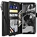 Tocol For Galaxy Note 8 Case, [Stand Feature] Premium PU Flip Leather Wallet Protective Case Cover Magnetic Closure With Card Slots for Samsung Galaxy Note 8 - Black
