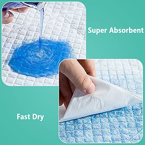 KIHKIH 100 Count Extra Large 36"x24" Puppy Pads Pee Pads for Dogs, Dog