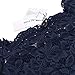 ACEVOG Women's Retro Floral Lace Slim Evening Cocktail Mini Dress (Small, Navy Blue)