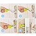 Door Stopper Wall Protector Noise Free Silicone Door Handle Bumper Guard Stopper, Door Holder Doorstops with Suction for Baby Child Proof Rubber Door Knob Bumper for Wall Guard (Pack of 5)