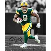 Ikonic Fotohaus Josh Jacobs Signed Photo Autograph Print Wall Art Home Decor