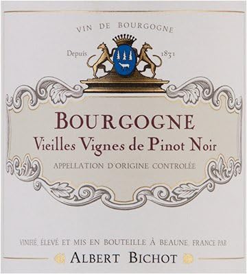 2012 Albert Bichot Bourgogne Pinot Noir Vieilles Vignes, Burgundy, French Red Wine 750ml