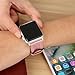 Pantheon Compatible Apple Watch Band 42mm 44mm for Women - Leather Band Compatible iWatch Bands/Strap for Series 4 3 2 1