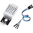 HiLetgo DHT22/AM2302 Digital Temperature and Humidity Sensor Module Temperature Humidity Monitor Sensor Replace SHT11 SHT15 for Arduino Electronic Practice DIY