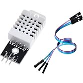 HiLetgo DHT22/AM2302 Digital Temperature and Humidity Sensor Module Temperature Humidity Monitor Sensor Replace SHT11 SHT15 for Arduino Electronic Practice DIY