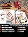 Halloween Makeup Zombie Scar Tattoos Stickers Halloween Decorations Temporary Tattoos Halloween Gifts Favors Blood Costume Party Supplies Funny Fake Decor for Kids Adults Halloween Stuff 76 PCS