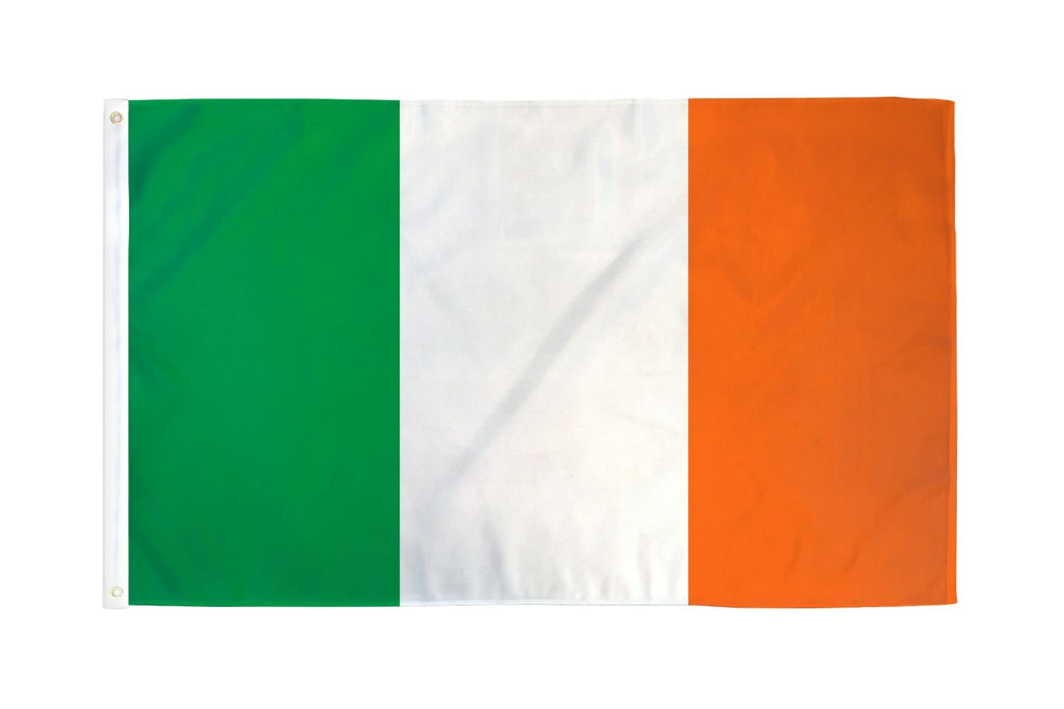 AZ FLAG - Ireland Flag - 3x5 Ft - Satin Irish Banner with Two Metal Grommets - Fade Resistant - Bright Colors - 3' x 5' Feet - 150x90 Cm