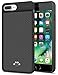 Emishine iPhone 8 Plus/7 Plus Battery Case, High Capacity 4000mAh Ultra Slim External Battery Case for iPhone 8 Plus/7 Plus/6 Plus/6S Plus,Extra 100% Battery Life(5.5