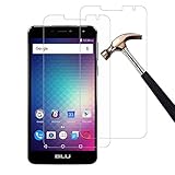 Gzerma [Pack of 2] BLU Studio XL 2 Screen Protector, [Shatter-Proof] [Anti-Scratch] [Easy Installation] [Bubble Free] Maximum Protective Film for BLU STUDIO XL2 S0270UU Smartphone 6.0 Inch