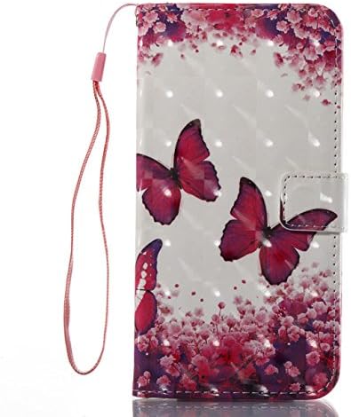 Firefish iPhone 7 Plus Case,iPhone 8 Plus Case,Magnetic Wallet Case Lightweight [Kickstand] Flip Folio Skin Cover Built in Credit Card Slot Protective Carrying Case with Strap for Apple iPhone 7 Plus