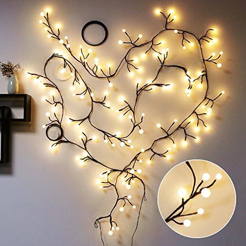 Decorative Fairy Lights, Globe String Light, Gangdise LED String Lights with 72 Bulbs IP65 Waterproof Fairy Lights for Patio, Garden, Cafe Store,Wedding,Party
