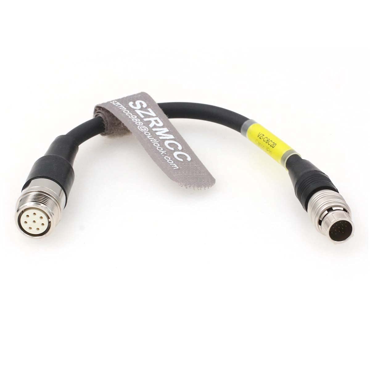 SZRMCC Servo Lens Conversion Cable for Canon Zoom Focus Servo Controller 8-Pin to Hirose 20 Pin Broadcast Lens