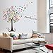 Smartcoco DIY Creative Romantic Butterfly Tree Wall Sticker Removable Wall Decals Kid Room Living Room Bedroom Decors