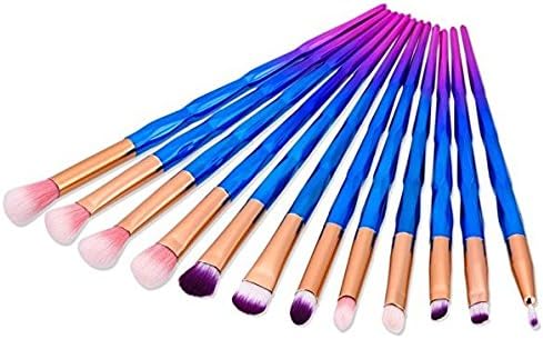 Green Beauty Mall Makeup Brushes 12 Pieces Makeup Brush Set Professional Face Eyeliner Blush Contour Foundation Cosmetic Brushes for Powder Liquid Cream