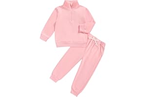 GRNSHTS Toddler Matching Outfits Boy and Girl Fall Clothes Baby Long Sleeve Winter Sweatsuit Sets 2-6Y