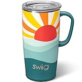 Swig Life 22oz Travel Mug, Insulated Tumbler with