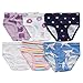 benetia Toddler Girls Underwear Cotton 6-Pack 3t 4t