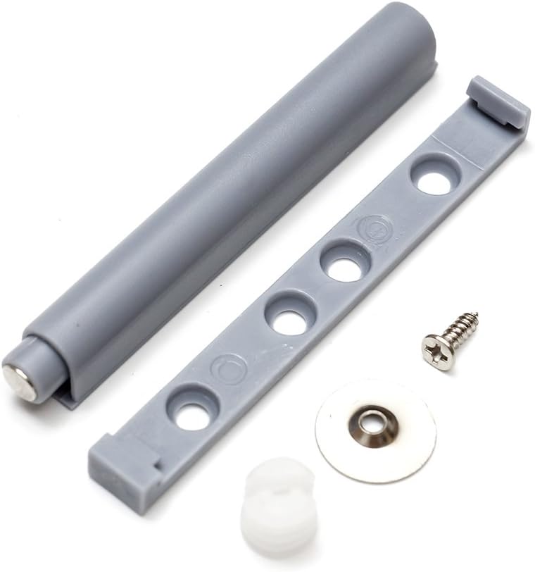 5x Push to Open system Damper Buffer with Magnetic for Door Cabinets Drawers 78/125mm