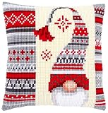 Vervaco Christmas Elf Pillow Cover Needlepoint Kit
