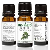 BioFinest Fir Needle Oil - 100% Pure Fir Needle Essential Oil - Calm Mind, Reduce Fatigue, Ache, Arthritis - Premium Quality - Therapeutic Grade - Best For Aromatherapy - FREE E-Book (10ml)