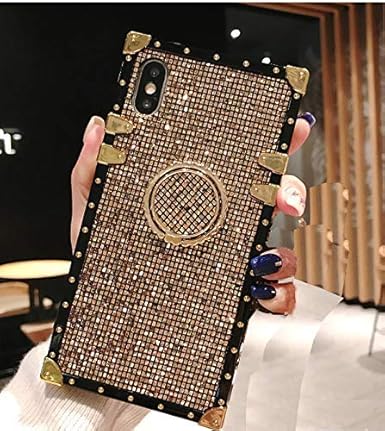 Amazon Com Compatible With Iphone 12 Pro Max 6 7 Case Luxury Box Design Bling Glitter Cute Gold Square Corner Soft Tpu Trunk Cover With Finger Ring Grip Kickstand Phone Skin Gold Amazon Com Compatible With Iphone 12 Pro Max 6 7 Case Luxury Box Design Bling Glitter Cute Gold Square Corner Soft Tpu Trunk Cover With Finger Ring Grip Kickstand Phone Skin Gold