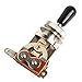 Kmise 1-pc 3 WAY Toggle Switch/knob Chrome High Quality Electric Guitar Part