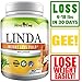 LINDA - Weight Loss Pills for Women & Men - Herbal Diet Supplements - Natural Fat Burner and Appetite Suppressant that work fast - Best diet pills +10 pcs