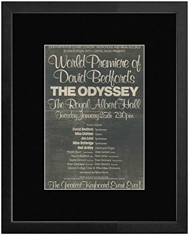 DAVID BEDFORD - The Odissey Framed Mini Poster - 53x43cm