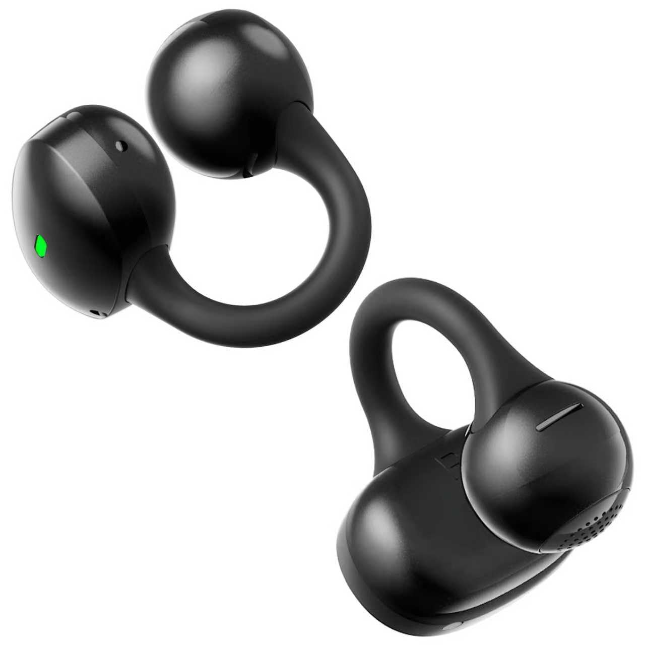Photo 1 of inscamera Open Ear Earbuds, Clip-On Earbuds Wireless Bluetooth, Ear Clip Bluetooth Headphones, Lightweight Comfort, Ergonomic Secure Fit for Small Ears, Ultra Open Audio, Waterproof, 40H Playtime