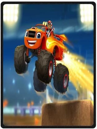 Scottshop Custom Fleece Blankets 58x80 Inch, Design Blaze And The Monster Machines Blankets Throws Cotton Blanket Indoor / Outdoor Blanket