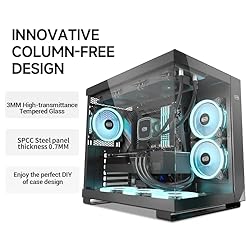 PCCOOLER C3T500 ARGB PC Case Mid Tower Desktop