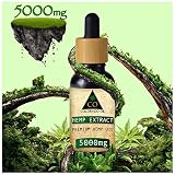 THE COLORADO CO | Hemp Oil 5000mg for Pain Relief, Anxiety Relief, Sleep Support, Mood and Menopause Support, PMS Relief - Pure Herbal Supplements - Natural Drops 30 ml 1 Oz