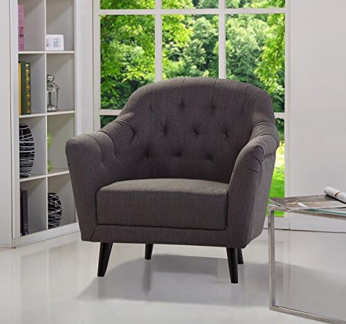 Gold Sparrow Aurora Arm Chair, Gray
