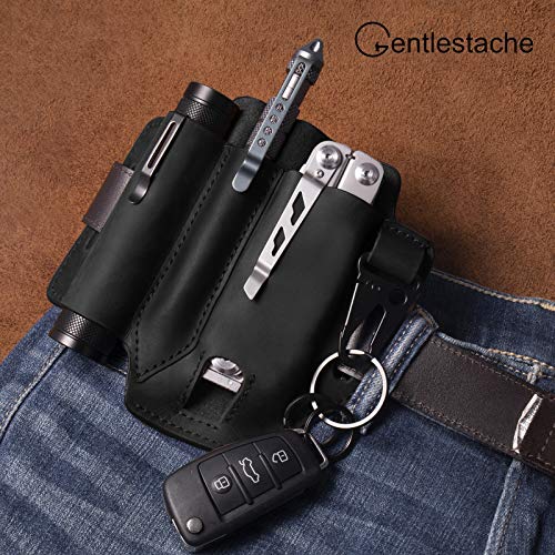 Gentlestache Multi Tool Sheath Jack&Chris Leather EDC Multitool
