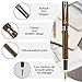 Henzin Fountain Pen Wooden Ink Pen Handcrafted Walnut with Ink Refill Converter and Gift Box Vintage Drawing Writing Journal Calligraphy Pens For Refillable Ink Cartridges Gift For Women Men