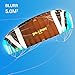 FLEXIFOIL 2.5m2/3.5m2/5.0m2/7.0m2 4-Line Blurr Sport Power Kite by World Record Winning Power Kites Designer. Safe, Reliable & Durable Traction Kiting. Includes 90-Day
